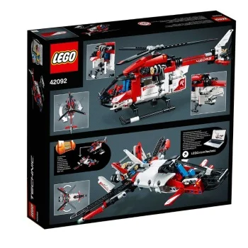 Lego set Technic rescue helicopter LE42092-4 Lego set Technic rescue helicopter LE42092-4
